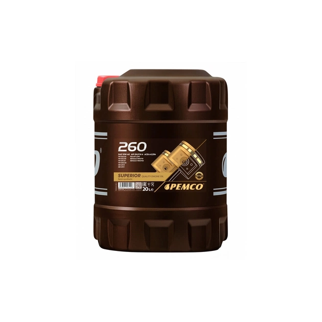Моторна олива PEMCO 260 10W-40 20л (PM0260-20) - изображение 1