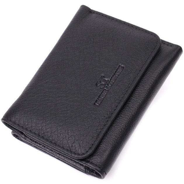 Кошелек ST Leather Кожаный Черный (22506) - изображение 1