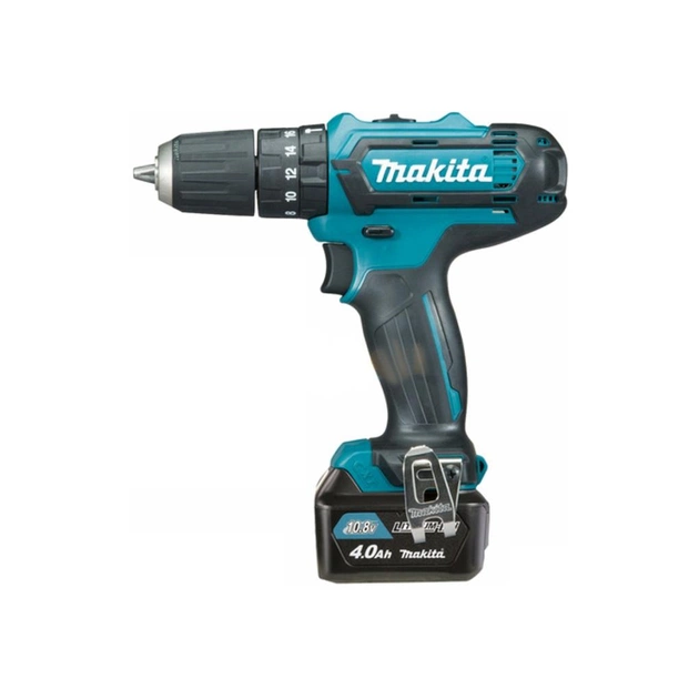 Шуруповерт Makita CXT Slider, 4Аг х 2шт, кейс, 30 / 14Нм (HP331DSME) - зображення 1