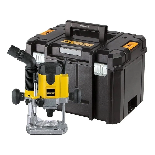 Фрезер DeWALT 1100 Вт, 8000 - 24000 об/хв, цанга 8 мм, 3.1 кг, кейс TSTAK (DW621KT) - picture 1