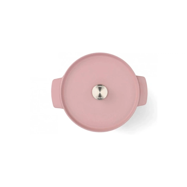 Каструля KitchenAid чавунна з кришкою 5,2 л Суха троянда (CC007431-001) - picture 3