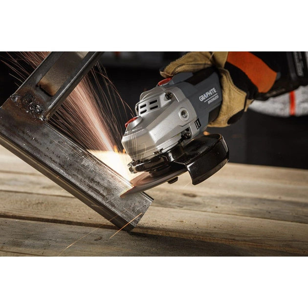 Шліфувальна машина Graphite Energy+ 18V, 125мм, 9200об/хв, 2.28кг (без АКБ та ЗП) (58GE142) - picture 2