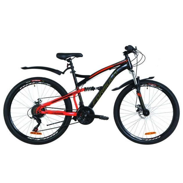 Велосипед Formula 26" X-ROVER AM2 DD рама-19" 2019 чорно-помаранчевий (OPS-FR-26-311) - зображення 1