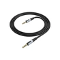 Кабель мультимедійний 3.5mm M to 3.5mm M 1.0m black BOROFONE (6941991108310) - зменшене зображення 1