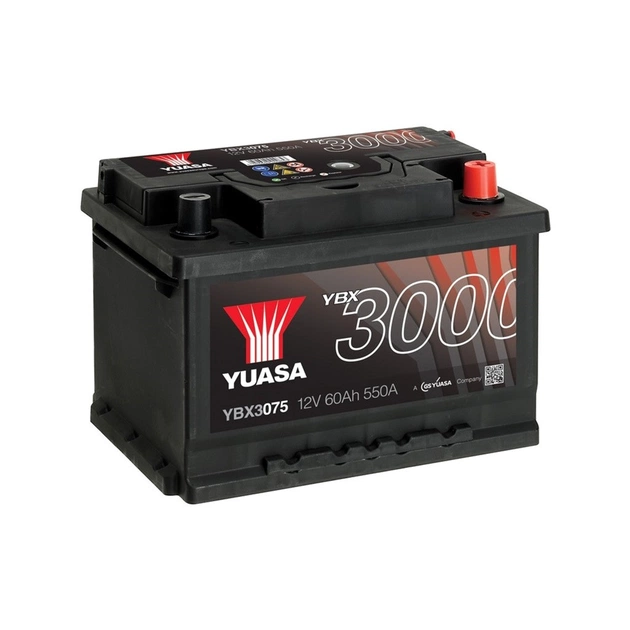 Аккумулятор автомобильный Yuasa 12V 60Ah SMF Battery (YBX3075) - изображение 1