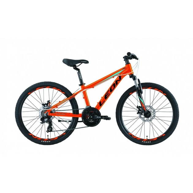 Велосипед Leon 24" JUNIOR Vbr рама-12,5" 2019 помаранчевий (OPS-LN-24-023) - изображение 1