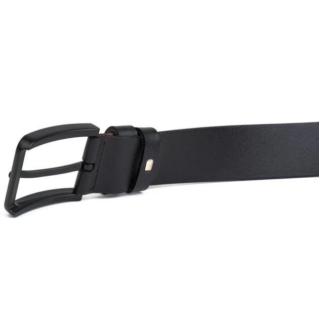 Ремінь Vintage Чоловічий шкіряний Чорний (20222) - зображення 11