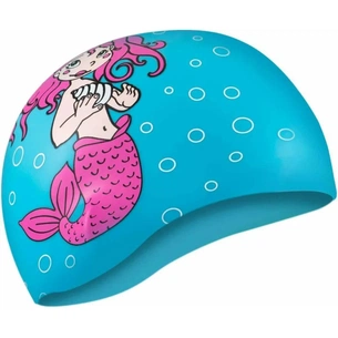 Шапка для плавання Aqua Speed Kiddie 142-Mermaid 1784 блакитний Діт OSFM (5908217617842) зображення 1