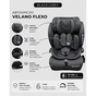 Автокресло Velano Flexo i-Size 76150 см, ISOFIX + Top Tether/ремінь, black (48413) - уменьшенное изображение 7