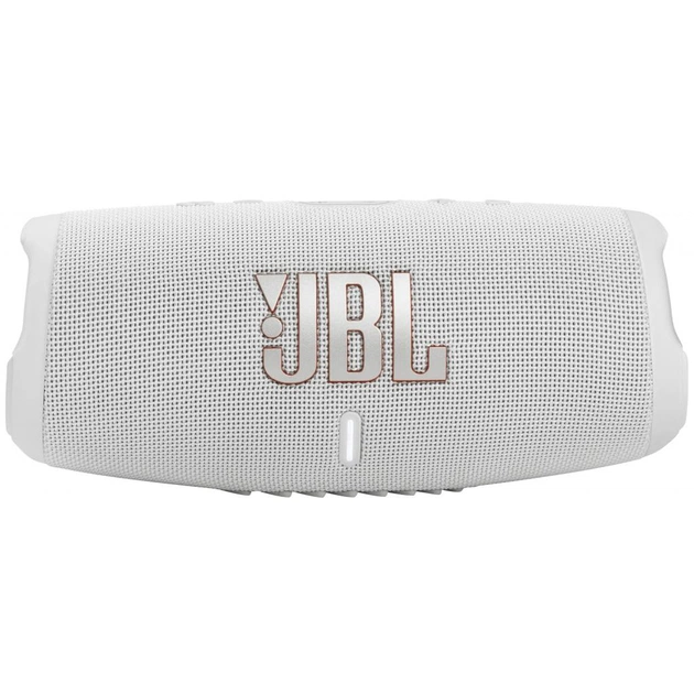 Акустична система JBL Charge 5 White (JBLCHARGE5WHT) - изображение 1