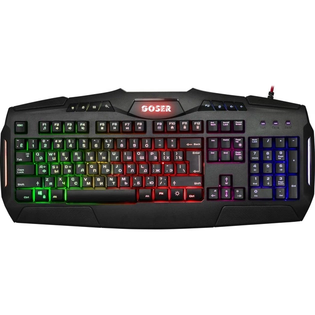 Клавіатура Defender Goser GK-772L Black (45772) - зображення 1