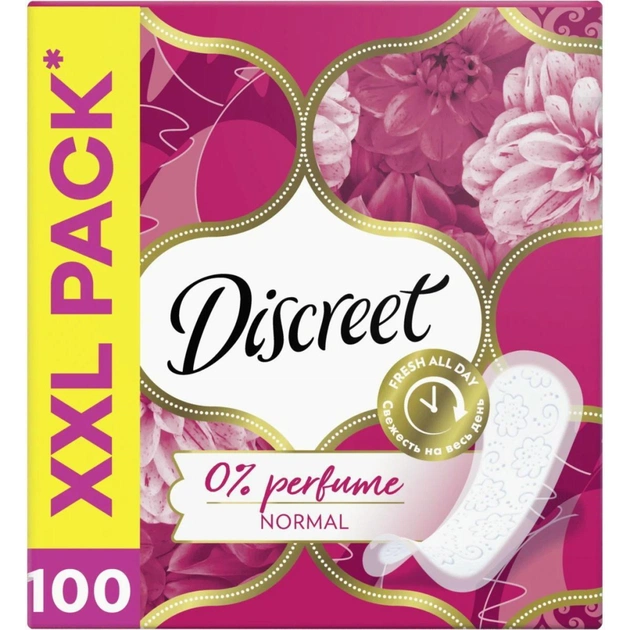 Щоденні прокладки Discreet Normal 100 шт. (8001090162038) - зображення 1