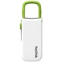 USB флеш накопичувач SanDisk 32GB Cruzer U White/Green USB 2.0 (SDCZ59-032G-B35WG) - зменшене зображення 1