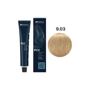 Фарба для волосся Indola Permanent Caring Color 9.03 - Дуже світлий натуральний блонд золотистий (4045787930108) зображення 1