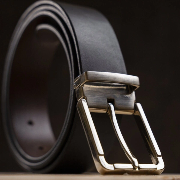 Ремінь Grande Pelle Шкіряний Коричневий (11065) - зображення 8