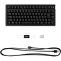 Клавіатура HyperX Alloy Rise 75 PBT HX Red Wireless UA Black (91Y91AA) - зменшене зображення 5