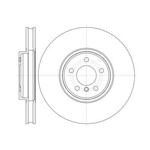Гальмівний диск REMSA 61333.10 зображення 1