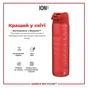 Пляшка для води ION8 OneTouch 1000 мл BPA Free, Red (I8RF1000RED) - зменшене зображення 6