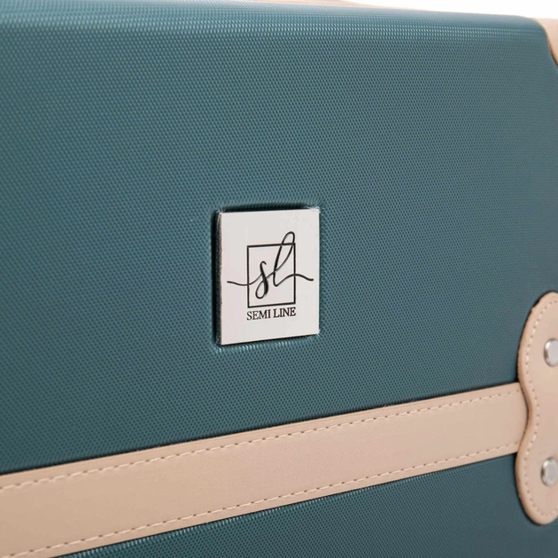 Косметичка Semi Line Бьюті-кейс 10L Green-Navy (DAS303348) - зображення 6