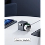 Зарядний пристрій Anker MagGo Wireless Charging Station 15W 3-in-1 Cube Black (Y1811G11) - зменшене зображення 7