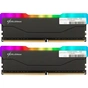 Модуль пам'яті для комп'ютера DDR4 16GB (2x8GB) 3200 MHz RGB X2 Series Black eXceleram (ERX2B416326AD) - уменьшенное изображение 1