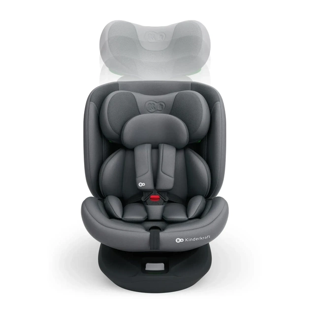 Автокресло Kinderkraft i-Grow 2 Plus i-Size Grey (KCIGRO02GRYPL00) (5902533929832) - изображение 5