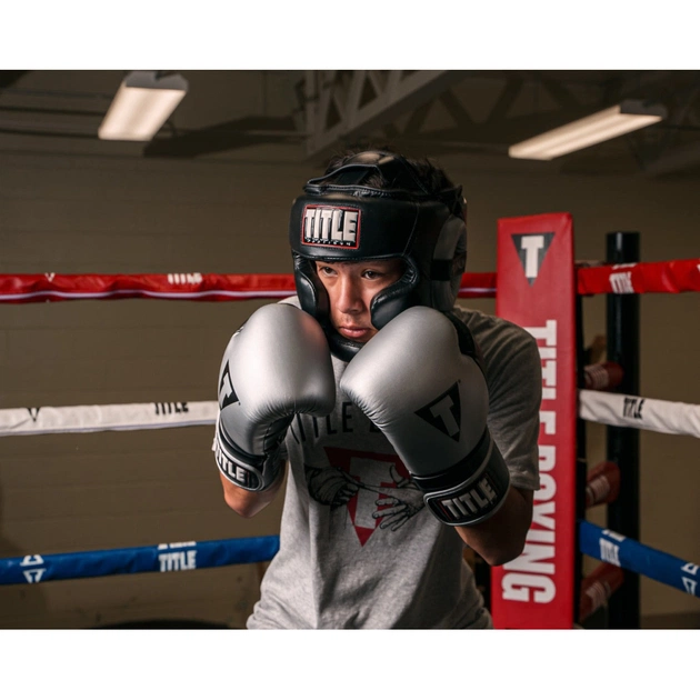 Боксерський шолом Title Platinum Premier Full 2.0 Black L (PHGF2 L BK) - picture 6