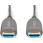 Кабель мультимедійний HDMI M to HDMI M 20m 8K AOC hybrid-fiber black Digitus (AK-330126-200-S) - зменшене зображення 3