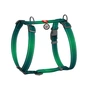 Шлея для собак WAUDOG Nylon Mono з QR-паспортом, пластиковий фастекс S зелена (527118) - зменшене зображення 2