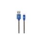 Дата кабель USB 2.0 AM to USB-C 1.0m Cablexpert (CC-USB2J-AMCM-1M-BL) - уменьшенное изображение 1