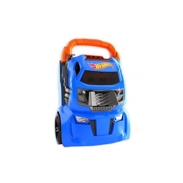 Автотрек Hot Wheels Портативный трек-контейнер с 4 равнобедренными дорожками (HWCC14) - изображение 1