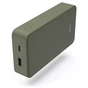Батарея універсальна Hama 20000mAh, 15W/5V/3A, USB-C, USB-A, green (00201716) - зменшене зображення 2