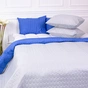 Покривало MirSon набір Dream Line №7112 Blue perfection 150х210 + наволочка 50х70 (2200005623954) - зменшене зображення 7