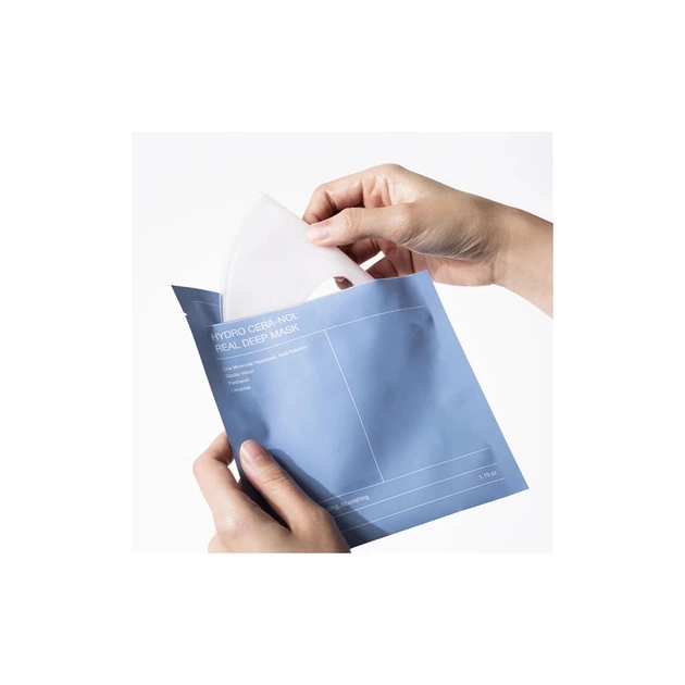 Маска для обличчя Biodance Hydro Cera-Nol Real Deep Sheet Mask 34 г (8809937360629) - зображення 4