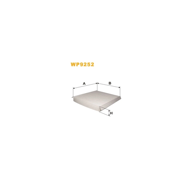 Фільтр салону Wixfiltron WP9252 - зображення 1