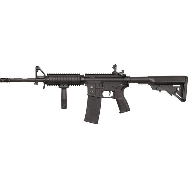 Гвинтівка страйкбольна Evolution Recon SOPMOD 14.5" Carbontech AEG Black (SL-1004) - picture 1