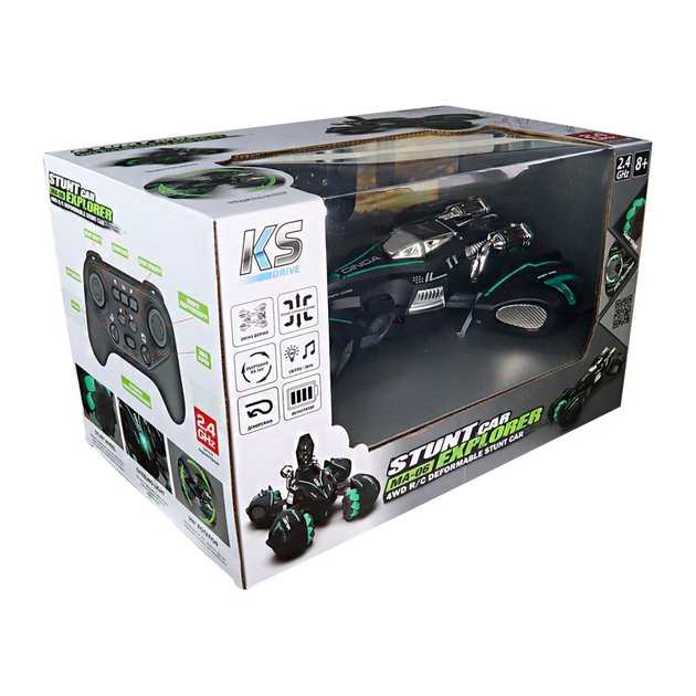 Радіокерована іграшка KS Drive трюковий - Lobster (1:14, чорний) (SL-432ABl) - picture 8