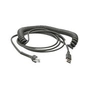 Интерфейсный кабель Zebra USB для DS3678 (CBA-UF2-C12ZAR) - уменьшенное изображение 1