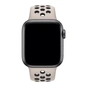 Ремінець до смарт-годинника Apple 44mm Desert Sand/Black Nike Sport Band – S/M & M/L (MWUD2ZM/A) - зменшене зображення 3