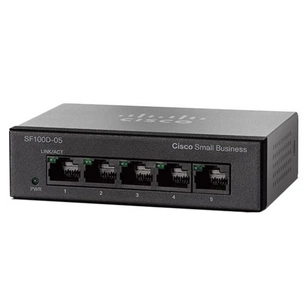 Комутатор мережевий Cisco SF110D-05-EU зображення 1