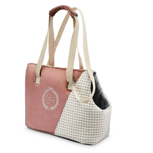 Переноска для тварин Chloe's Home Porto 43x27x17 см рожева (CLH1240) зображення 1