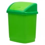 Контейнер для сміття Горизонт Домік Салатовий 1.7 л (гор-02034/салатовий) - зменшене зображення 1