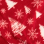 Плед Ardesto Christmas Fleece 130x160см, 100% поліестер, засніжені ялинки (ART0715PB) - зменшене зображення 3