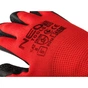 Захисні рукавиці Neo Tools комплект 12шт, поліестер з латексним покриттям, р.8, червоно-чорний (97-645-8) - уменьшенное изображение 5