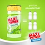 Засіб для ручного миття посуду Maxi Power Зелений чай 1000 мл (4823098411789) - зменшене зображення 3