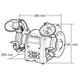 Точильний верстат Makita GB 801 (GB801) - зменшене зображення 3