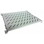 Полка Hypernet 19" 1U глиб. 300мм, у шафи глибиною 450мм, колір сірий (U-FS-45) - уменьшенное изображение 1