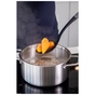 Ложка кухарська KitchenAid Coreline для сервіровки з прорізами, 33,8 см, сіра (KAS004OHCGG) - зменшене зображення 5