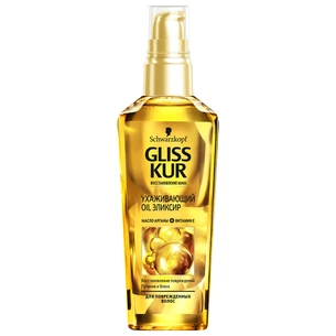 Олія для волосся Gliss Oil-Еліксир для дуже пошкодженого та сухого волосся 75 мл (4015000946643) зображення 1