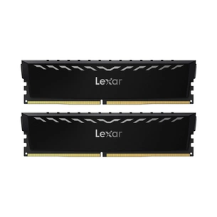 Модуль пам'яті для комп'ютера DDR4 16GB (2x8GB) 3600 MHz THOR Black Lexar (LD4U08G36C18LG-RGD) зображення 1